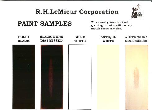 LeMieur paint colors